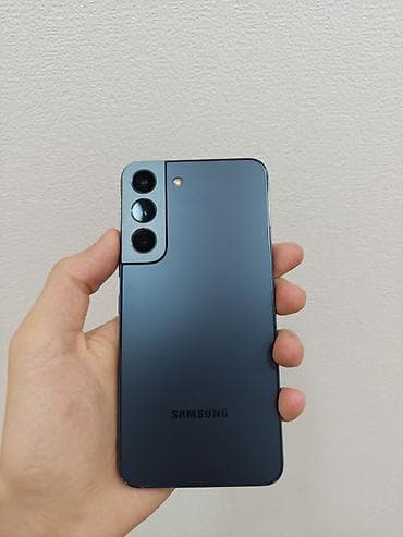 samsung s23: Samsung Galaxy S22, Б/у, 256 ГБ, цвет - Синий, 2 SIM — 2