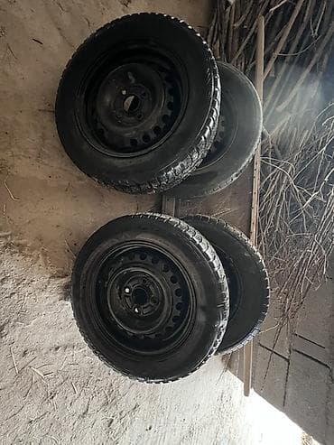 Транспорт: Колеса в сборе R 15, Зима, Комплект, Легковые, Железные, отверстий - 4 — 2