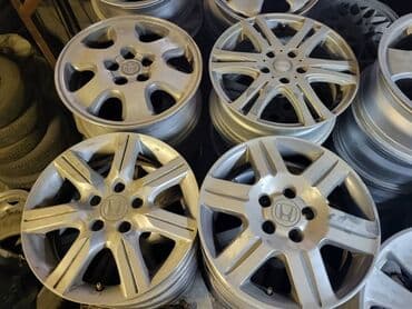 диски на авто бу: Куйма Дисктер R <13 Honda, Комплект, тешиктери - 5 — 4