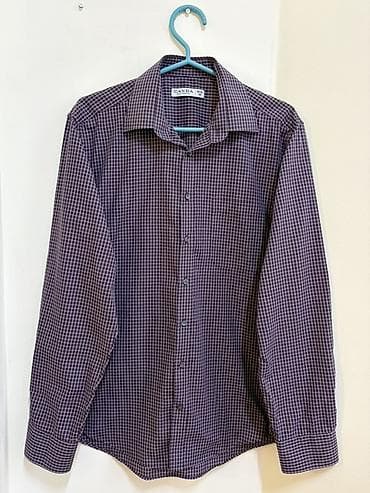 пошив верхней одежды: 1. Мужская рубашка от бренда H&М серия Easy Iron (легко гладится) — 7