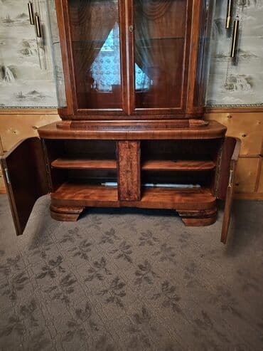 %D0%B0%D0%BD%D1%82%D0%B8%D0%BA%D0%B2%D0%B0%D1%80%D0%B8%D0%B0%D1%82 %D0%B8 %D0%B2%D0%B8%D0%BD%D1%82%D0%B0%D0%B6: Сервант-витрина буфет Лейпциг. Ретро. ГДР 1960 год. Фабрика Robert — 5