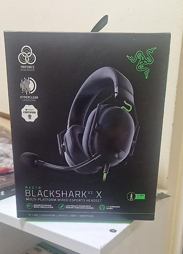 sony xb: Проводные гарнитуры, Razer, Б/у, цвет - Черный — 3