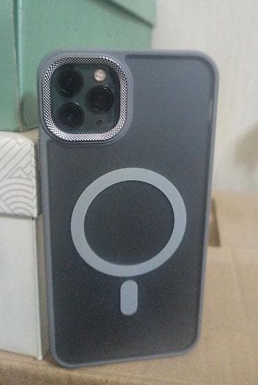 IPhone 11 Pro Max, Б/у, 256 ГБ, Защитное стекло, Чехол, 100 %