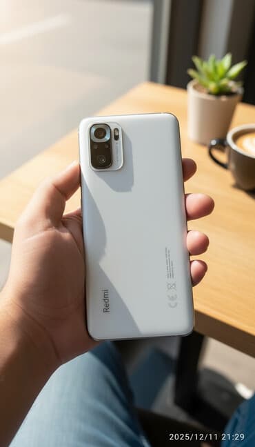 acer 17: Redmi, Redmi Note 10S, Б/у, 64 ГБ, цвет - Белый, 2 SIM — 1