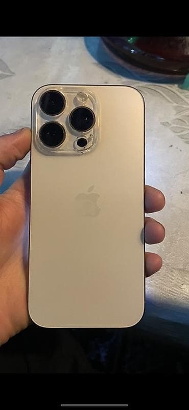 ipone 16: IPhone 16 Pro, Б/у, 128 ГБ, Natural Titanium, 91 % — 2
