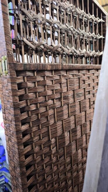 держатели для пододеяльника: Перегородка Ширма "Стильная и прочная плетеная перегородка для — 4