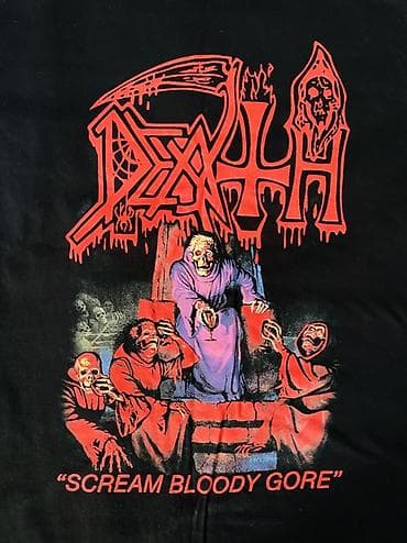 Футболка DEATH – Scream Bloody Gore Покупала в Москве в магазине