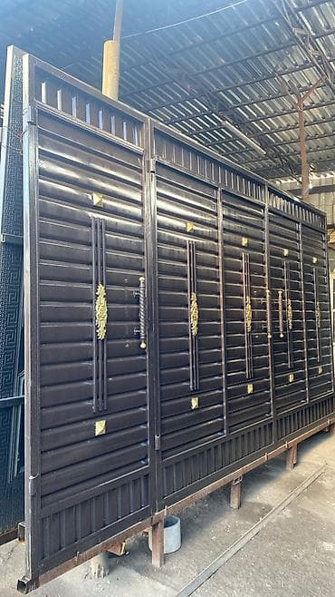 качели электрические: Металлические уличные ворота и калитки - Тип: распашные/раздвижные — 8