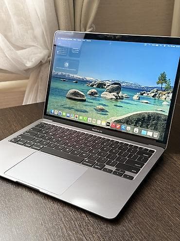 Ноутбуки Apple (MacBook): MacBook Air M1 8/256 GB (Space Gray) в отличном состоянии MacBook Air — 3