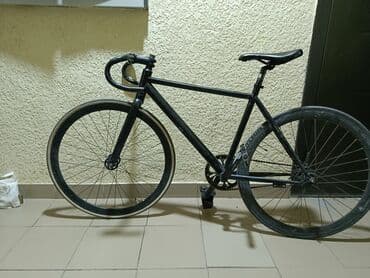 велосипед фикс: Шоссейный велосипед, Рама M (156 - 178 см), Б/у — 4