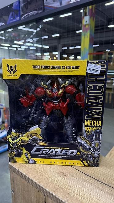 Игрушка-трансформер MECHA “Crazed” в коробке. - Серия: Mecha / The