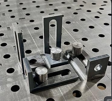 стол для кузни: Оснастка к сварочному столу 3D, бочонки, углы, упоры, быстрозажимные — 9