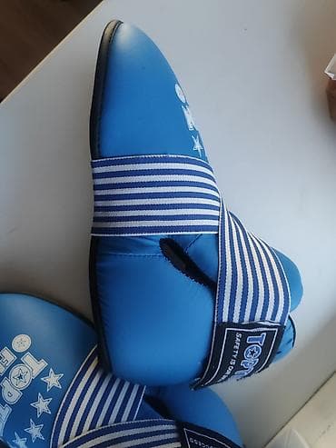 шлем каратэ: Перчатки и футы TOP TEN (made in Germany) - Модель: защитный набор — 2