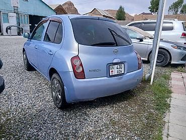 авто купить в киргизии: Nissan March: 2004 г., Автомат, Бензин, Хэтчбэк — 2