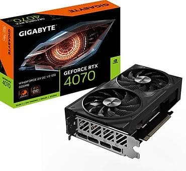 Видеокарта для ПК, Б/у, Gigabyte, GeForce RTX, 12 ГБ