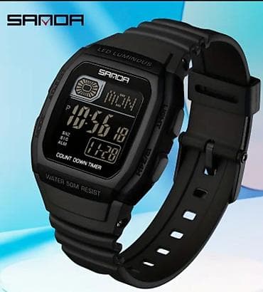 gtr 2: Цифровые часы SAMDA - Дисплей: крупные цифры, индикация дня недели и — 1