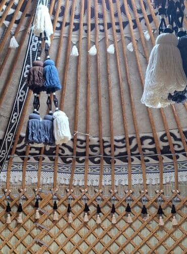 юрточный городок: Продается юрта. В кол-ва 2 штук. 1. Диаметр 8 метров 2. Канат 6 3. Уук — 2