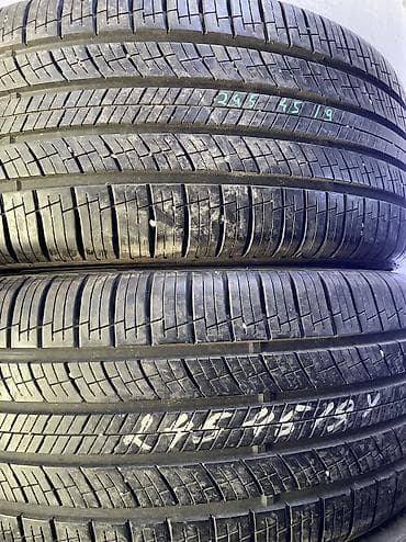 Шины 245 / 45 / R 19, Лето, Б/у, Пара, Легковые, Корея, Nexen