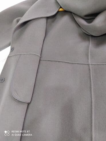 Спецодежда: Текстильное пальто без подклада, 100 процентов шерсть с большим — 4