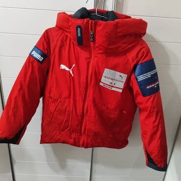 красный пиджак: Продам детский пуховик,оригинал PUMA. Одевали раза три — 4