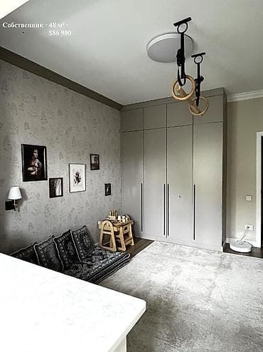 Квартиры: 2 комнаты, 48 м², 105 серия, 6 этаж, Дизайнерский ремонт — 9