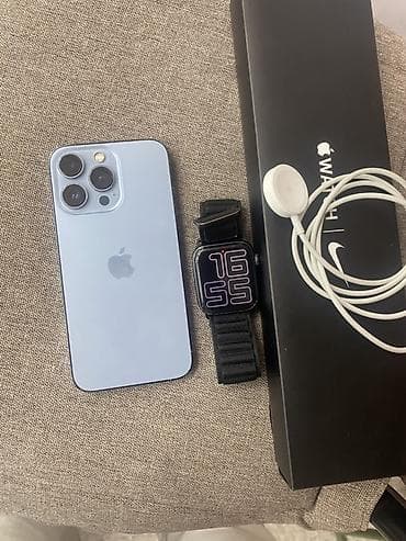 IPhone 13 Pro + Apple Watch Nike (коробка и магнитная зарядка) 13 про