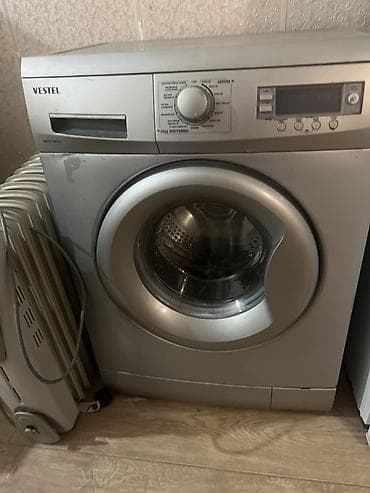 vestel холодильник: Стиральная машина VESTEL (фронтальная загрузка) + компактный — 1