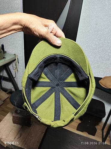 куртка visdeer: Кепка восьмиклинка (newsboy cap) - Материал: плотная хлопковая саржа — 1
