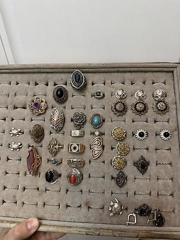 Винтажная коллекция украшений в ориентальном/арт-деко стиле. Остатки — 3