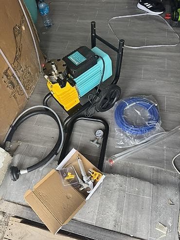 красочный пистолет: Безвоздушный аппарат для покраски, Новый, В наличии — 8