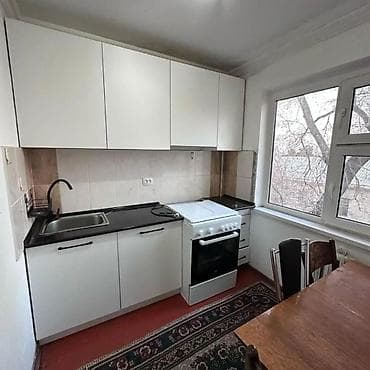 Недвижимость: 2 комнаты, 45 м², 104 серия, Пишпек 104 серия, 4 этаж — 1