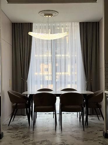 seven development: 3 комнаты, 109 м², Асанбай мкр Элитка, 2 этаж, Дизайнерский ремонт — 7