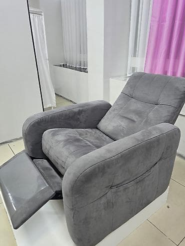Реклайнер + на услугу в4 руки механическая мягкое, одноместное, в