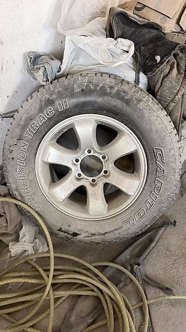 Транспорт: Дөңгөлөктөр монтажда 265 / 65 / R 17, All-season, Жаңы, 1 даана, Жол тандабастар (АТ/МТ), Куйма, тешиктери - 6 — 1
