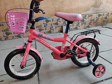 кукла барби оригинал: Детский велосипед, 2-колесный, 4 - 6 лет, Для девочки, Б/у — 6