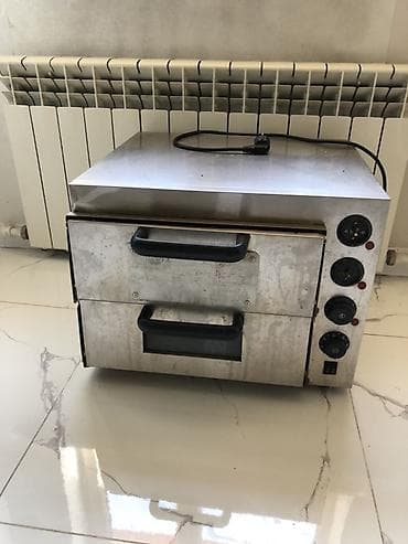 пица печка: Печь для пиццы электрическая, настольная, с двумя независимыми — 1