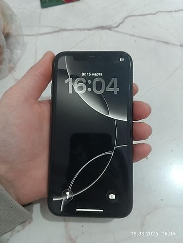 Apple iPhone: IPhone 11, Б/у, 64 ГБ, Черный, Защитное стекло — 2