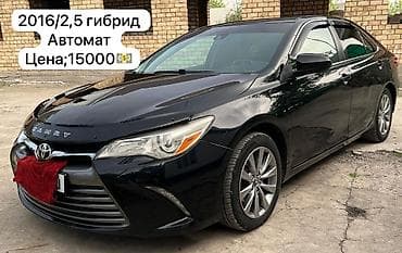 mini cooper: Toyota Camry: 2016 г., 2.5 л, Автомат, Гибрид, Седан — 1