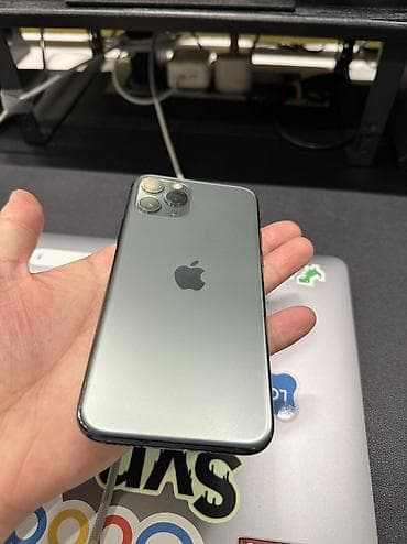 iphone 7 8: IPhone 11 Pro, Б/у, 64 ГБ, Зеленый, 100 % — 5