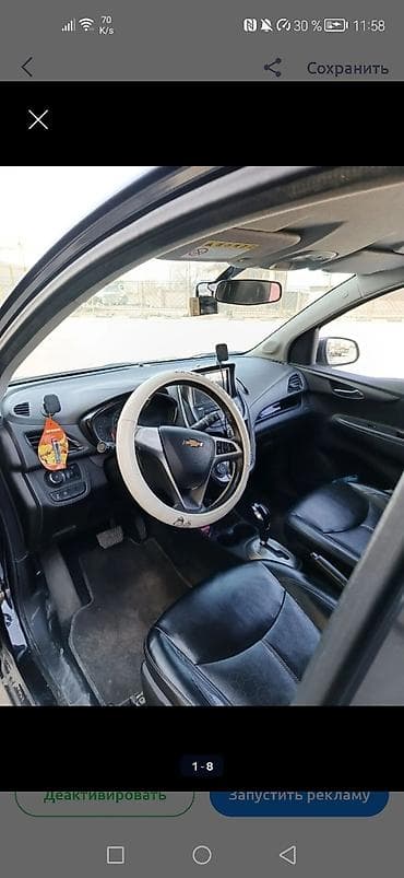 авто уна: Chevrolet Spark: 2016 г., 1 л, Вариатор, Бензин, Хэтчбэк — 5