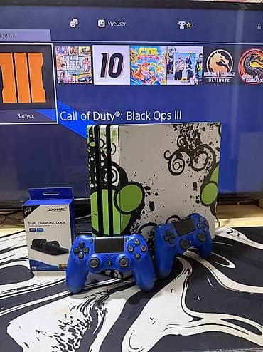 🎮 Sony PlayStation 4 Pro 1TB – прошитая, полный комплект! Продаю