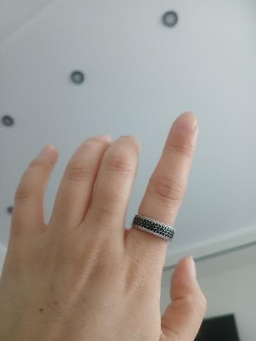 Свадебные платья и аксессуары: Серебряное украшение: кольцо и серьги (гарнитур). - Материал: серебро — 2