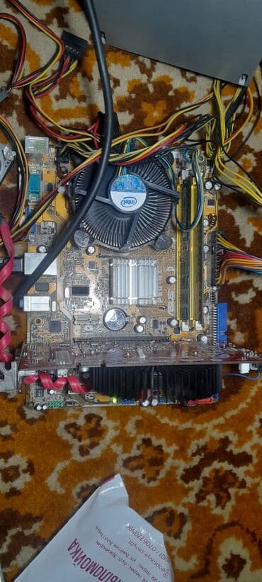 куплю бу компьютер: Материнская плата, Б/у, Asus, LGA775, Mini-ATX — 1