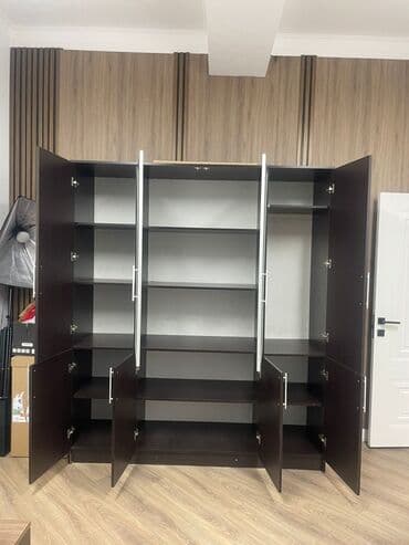 самые дешевые шкафы купе: Шкаф-купе/стеллаж для офиса или дома, темный венге - Корпус: ЛДСП — 7