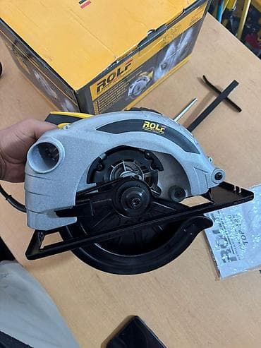 опил: Циркулярные электропилы Новый, От электросети, Rolf, Диаметр диска: 185 мм — 1