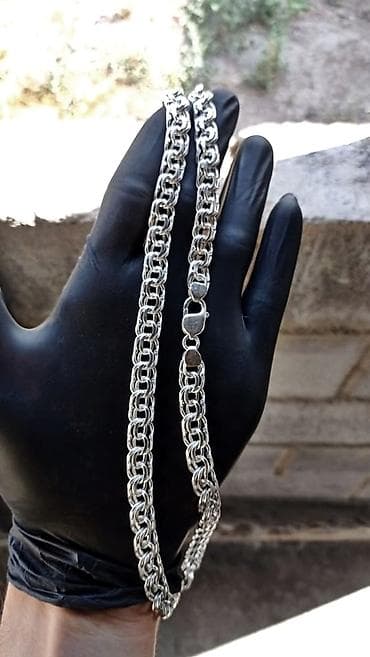 Жеке буюмдар: Серебрянные цепи и браслеты Ручная работа 930-940 проба — 3