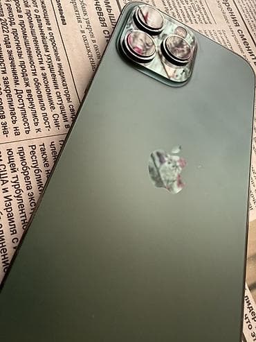 а30 s: IPhone 13 Pro, Б/у, Alpine Green, Зарядное устройство, Защитное стекло, Чехол, 83 % — 5