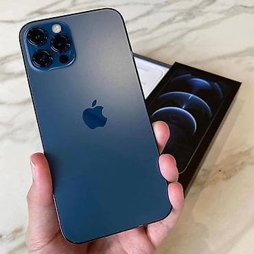 IPhone 12 Pro Max, Pacific Blue, Коробка