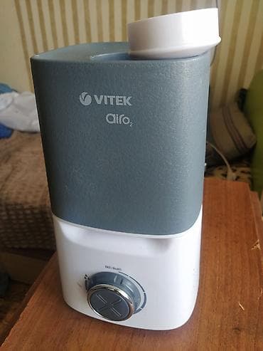 Техника и электроника: Увлажнитель воздуха Vitek, Ультразвуковой, Настольный — 1