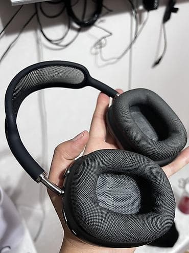 apple: AirPods Max в хорошем состоянии с рабочим шумоподавлением и прозрачным — 1